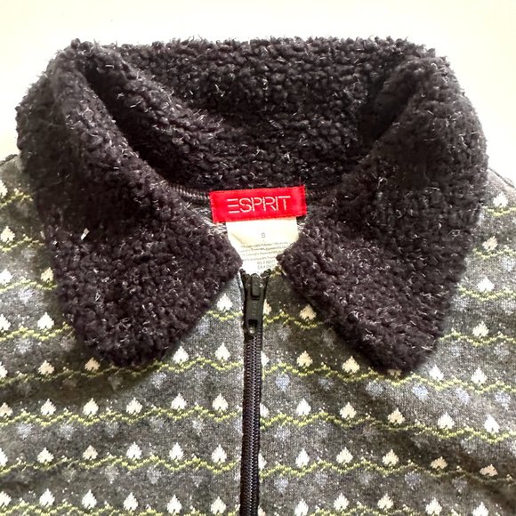 VINTAGE ESPRIT Zip‎ UP Cardigan - Picture 3 of 8